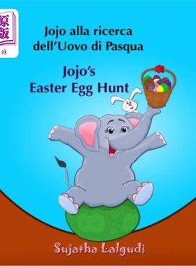 海外直订Libri per bambini: Jojo alla ricerca dell'Uovo di Pasqua. Jojo's Easter Egg Hunt 乔乔在找复活节彩蛋。