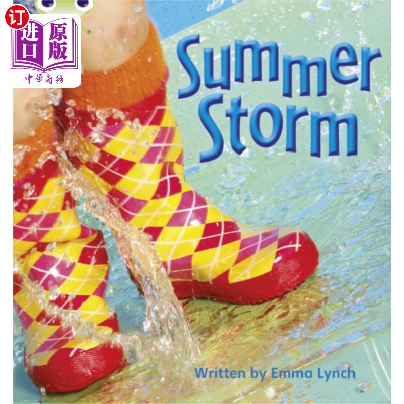 Bug Club Phonics Non Fiction Reception Phase 3 Set 11 Summer Storm 虫子俱乐部语音非小说接收第3阶段第11集夏【中商原版】