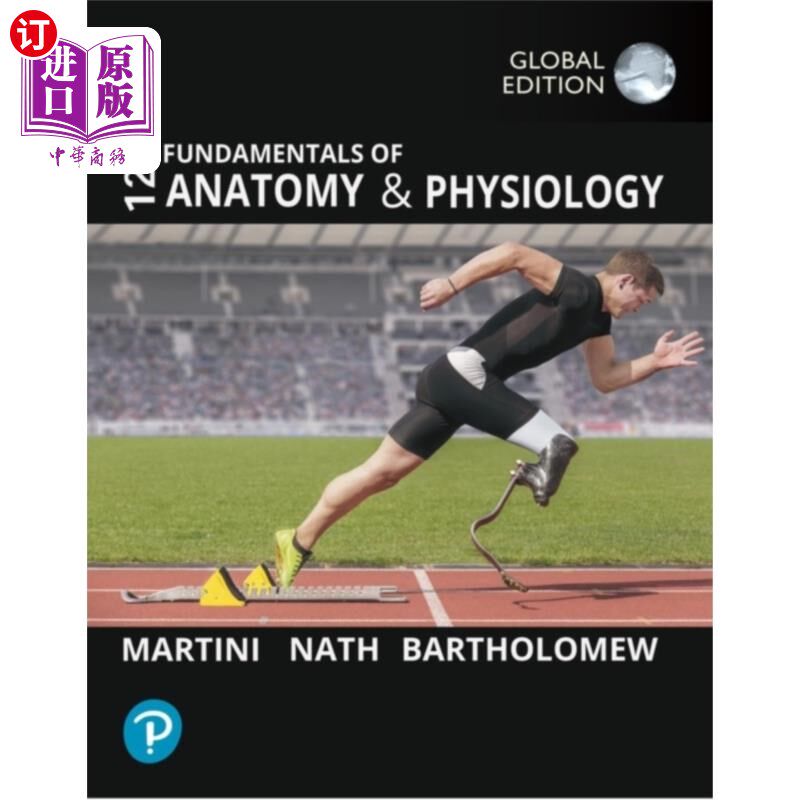 海外直订医药图书Fundamentals of Anatomy and Physiology, Global E... 解剖学和生理学基础,全球版