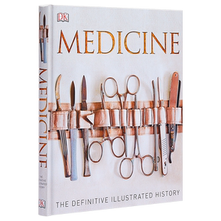 【中商原版】图解医学史 英文原版 Medicine: The Definitive Illustrated History DK 精装 医学百科