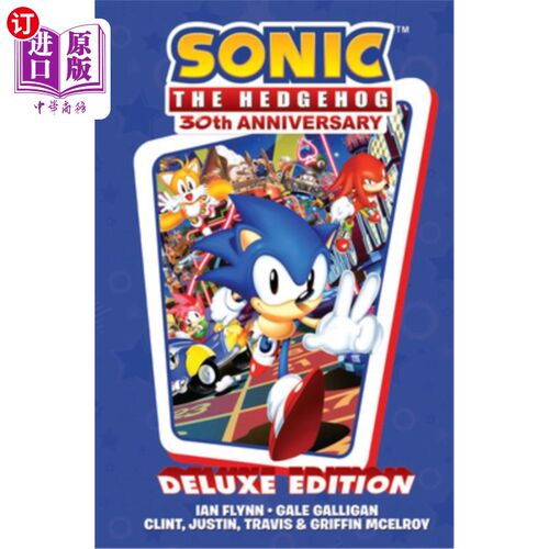 海外直订Sonic the Hedgehog 30th Anniversary Celebration: The Deluxe Edition 刺猬索尼克30周年庆典:豪华版
