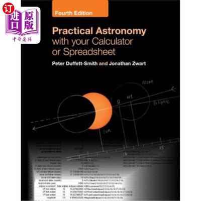 海外直订Practical Astronomy with Your Calculator or Spreadsheet 实用天文学与您的计算器或电子表格