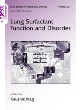 海外直订医药图书Lung Surfactant Function and Disorder 肺表面活性物质功能紊乱