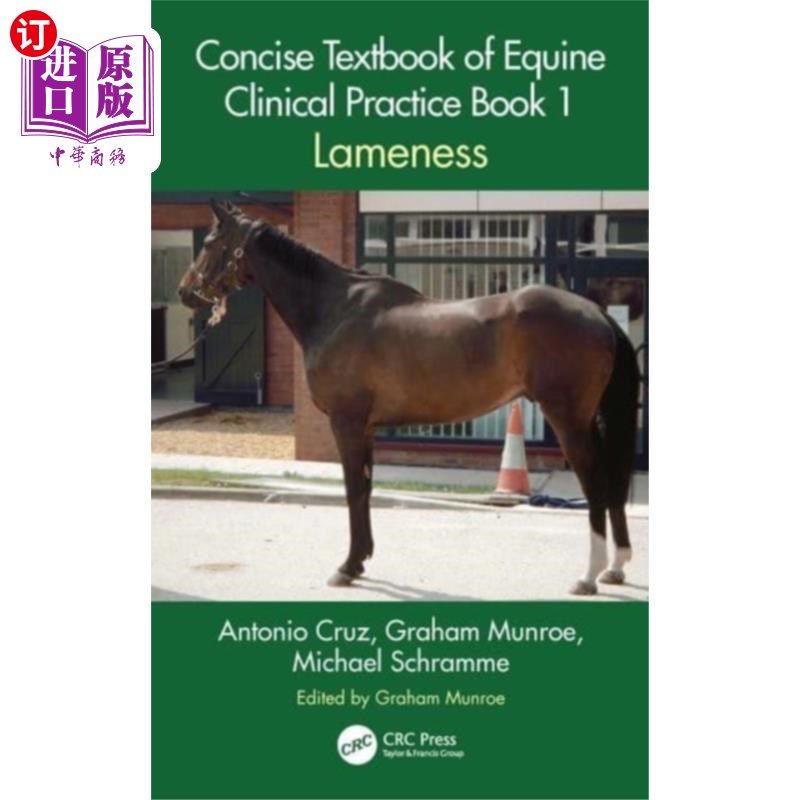 海外直订医药图书Concise Textbook of Equine Clinical Practice Boo... 马临床实践简明教材1册