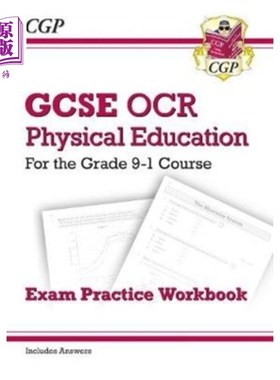 海外直订GCSE Physical Education OCR Exam Practice Workbo... GCSE体育OCR考试练习练习册- 9-1年级课程(包括答案)
