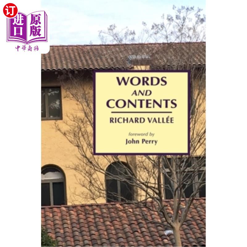 海外直订Words and Contents 文字和内容