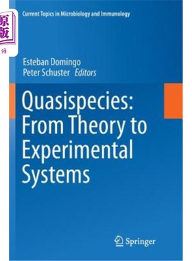 海外直订医药图书Quasispecies: From Theory to Experimental Systems 准物种：从理论到实验系统