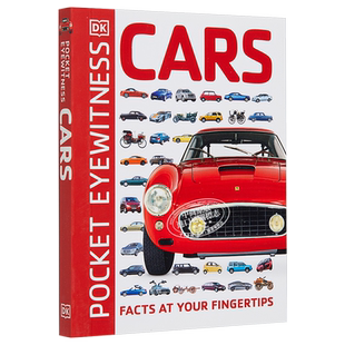 预售 DK目击者口袋系列 车 Pocket Eyewitness Cars DK 英文原版 百科【中商原版】