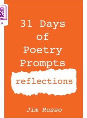 海外直订31 Days of Poetry Prompts: reflections 31天的诗歌提示：反思