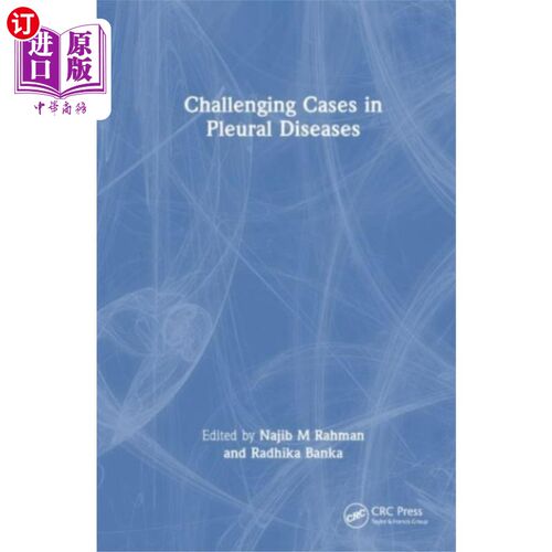 海外直订医药图书Challenging Cases in Pleural Diseases 胸膜疾病的挑战性病例