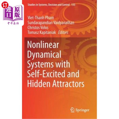 海外直订Nonlinear Dynamical Systems with Self-Excited and Hidden Attractors 具有自激和隐藏吸引子的非线性动力系统