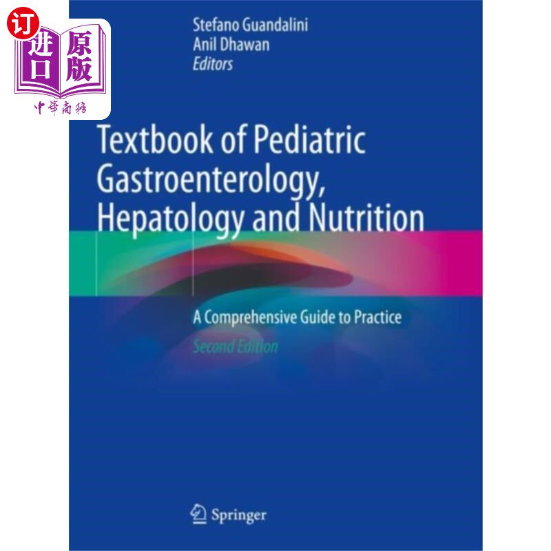 海外直订医药图书Textbook of Pediatric Gastroenterology, Hepatolo... 小儿胃肠病学、肝病学和营养学教材