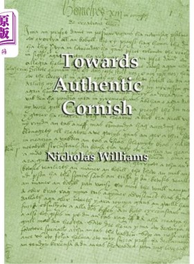 海外直订Towards Authentic Cornish 走向真正的康沃尔