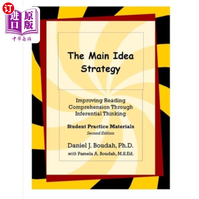 海外直订The Main Idea Strategy: Student Practice Materials (2nd Edition) 主要思想策略：学生实践材料（第二版）
