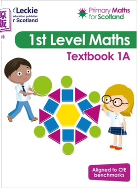 海外直订Primary Maths for Scotland Textbook 1A 苏格兰小学数学教材1A