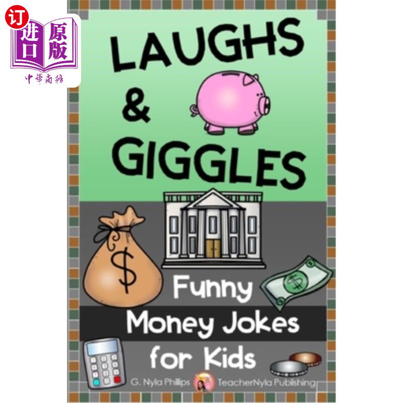 海外直订Money Jokes for Kids: Funny Finance Follies 孩子们的金钱笑话:有趣的金融愚行