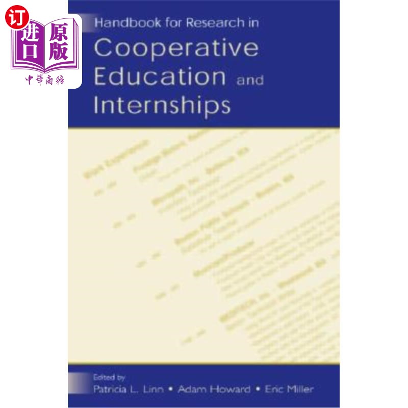 海外直订Handbook for Research in Cooperative Education and Internships 合作教育与实习研究手册