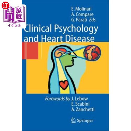 海外直订医药图书Clinical Psychology and Heart Disease 临床心理学与心脏病