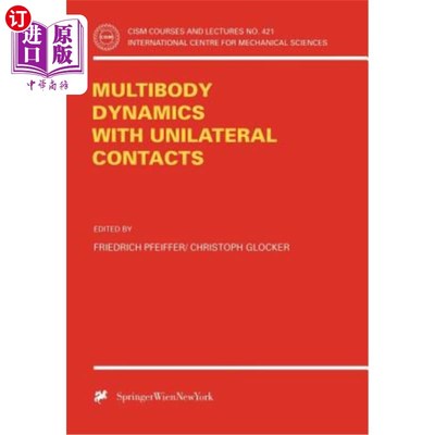 海外直订Multibody Dynamics with Unilateral Contacts 单边接触多体动力学
