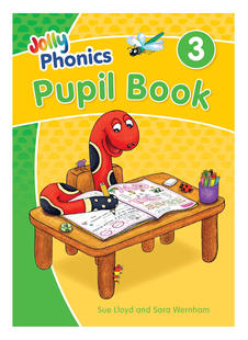 Pupil 手写体 进口图书 Jolly 儿童外语学习教辅 彩色版 修订版 Book 英国原版 Phonics 快乐自然拼读学生课本3