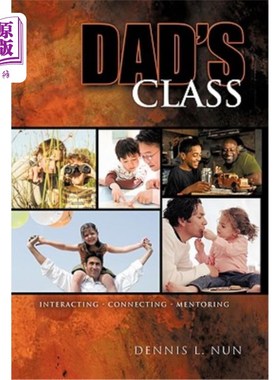海外直订Dad's Class: Interacting Connecting Mentoring 爸爸的课:互动、联系、指导