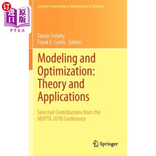 海外直订Modeling and Optimization: Theory and Applications: Selected Contributions from  建模与优化：理论与应用：20