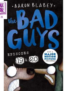 桥梁漫画 坏蛋联盟19-20册 The Bad Guys Episode 19 & 20 英文原版 儿童漫画 幽默故事 学乐畅销童书 英语读物【中商原版】