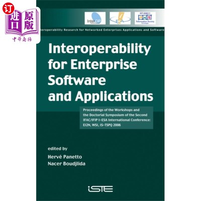 海外直订Interoperability for Enterprise Software and App... 企业软件和应用程序的互操作性