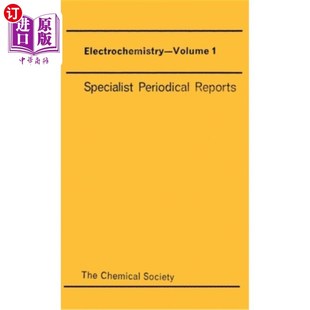電化學：第一卷 Volume 海外直訂Electrochemistry