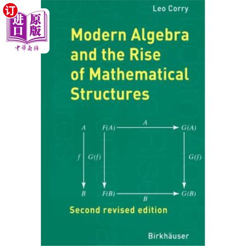 海外直订Modern Algebra and the Rise of Mathematical Structures 现代代数与数学结构的兴起