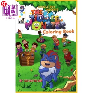 海外直订The Tickle Monster Coloring Book 《挠痒怪物着色书》