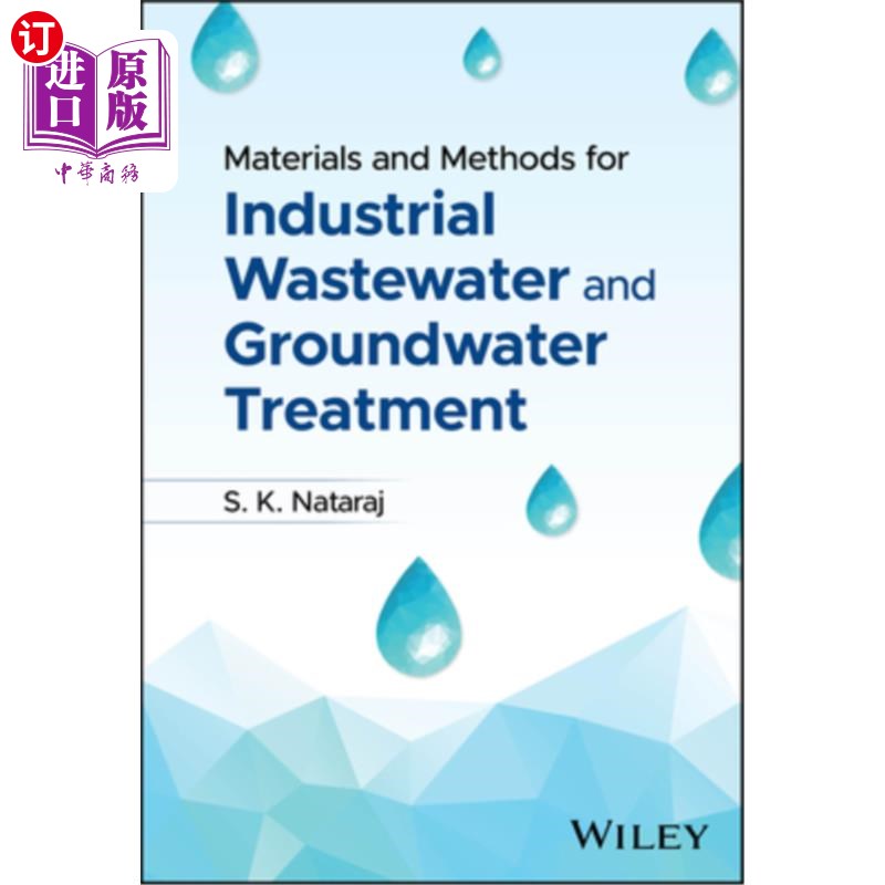海外直订Materials and Methods for Industrial Wastewater and Groundwater Treatment 工业废水和地下水处理的材料和方法