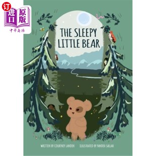 海外直订The Sleepy Little Bear 瞌睡的小熊