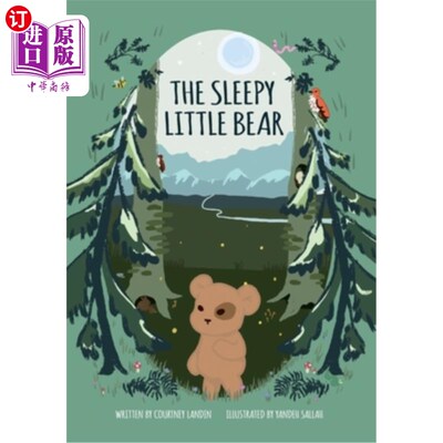 海外直订The Sleepy Little Bear 瞌睡的小熊