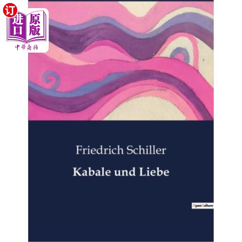 海外直订德语 Kabale und Liebe 爱和阴谋