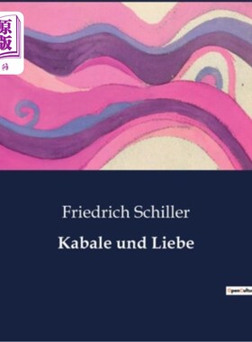 海外直订德语 Kabale und Liebe 爱和阴谋