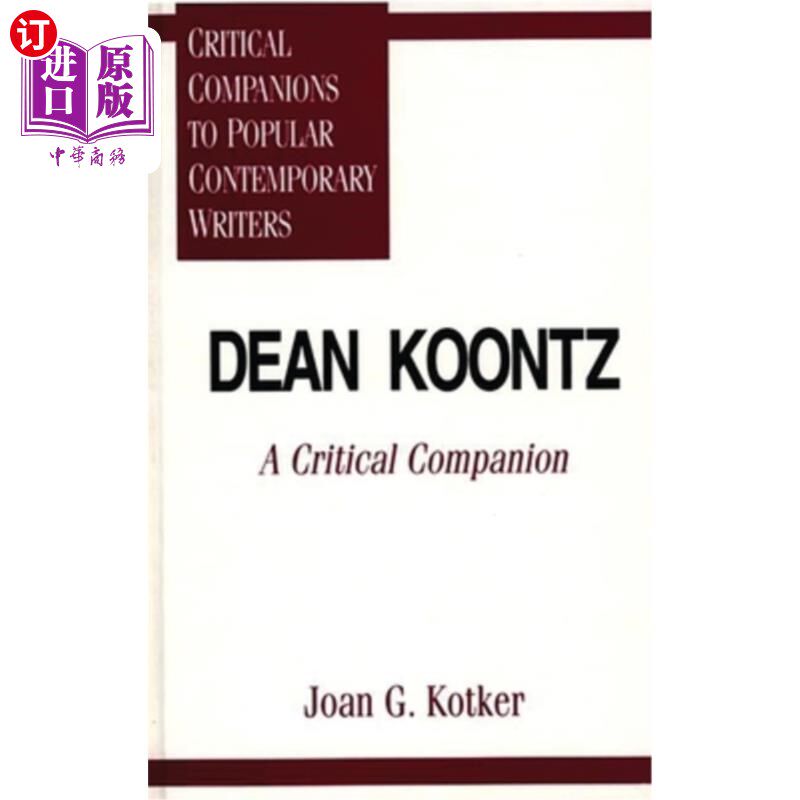 海外直订Dean Koontz: A Critical Companion 迪恩·昆兹:一个挑剔的伴侣