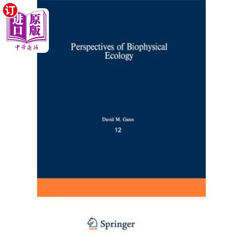海外直订医药图书Perspectives of Biophysical Ecology 生物物理学生态学展望