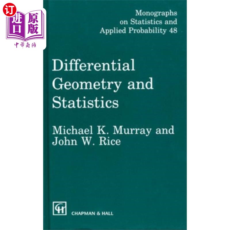 海外直订Differential Geometry and Statistics 微分几何与统计学