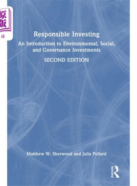 海外直订Responsible Investing 负责任的投资