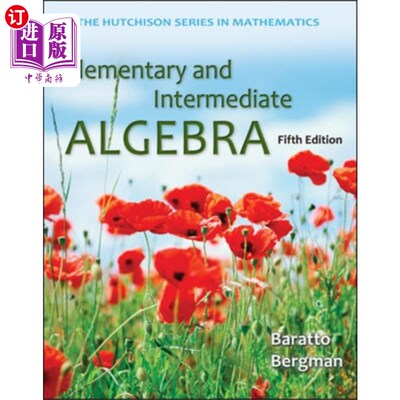 海外直订Elementary and Intermediate Algebra 初等和中等代数