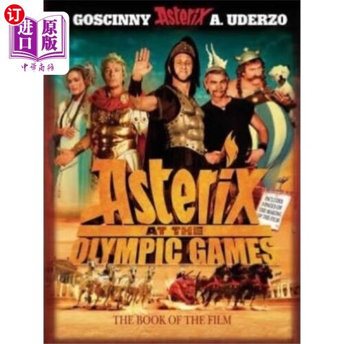 海外直订Asterix at The Olympic Games: The Book of the Fi... 阿斯特里克斯在奥运会:电影之书
