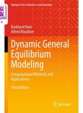 海外直订Dynamic General Equilibrium Modeling 动态一般均衡建模