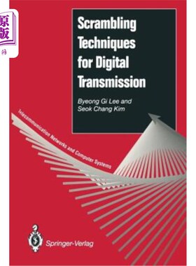 海外直订Scrambling Techniques for Digital Transmission 数字传输中的置乱技术