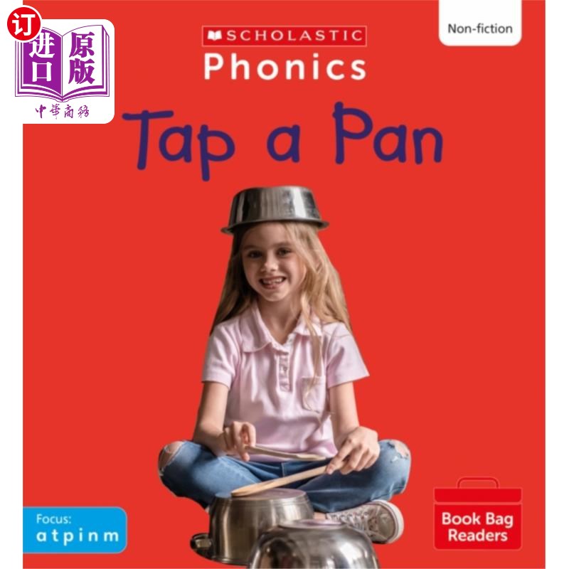 海外直订Tap a Pan (Set 1) Matched to Little Wandle Lette... 点击一个与小魔杖字母和声音相匹配的锅(一组)