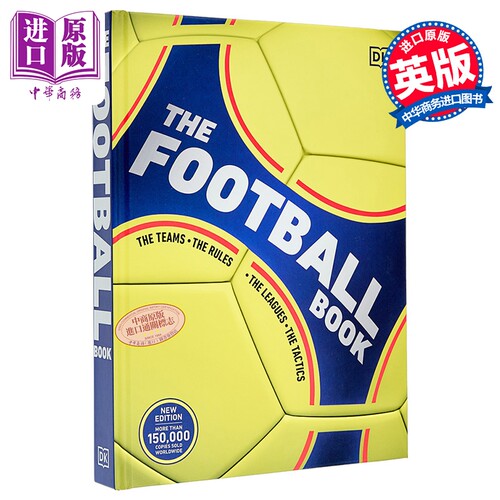 DK足球之书 英文原版 The Football Book DK 体育运动 运动员图鉴 FIFA世界杯周边足球周边世界杯书籍足球书籍足球创意礼物