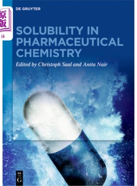 海外直订医药图书Solubility in Pharmaceutical Chemistry  药物化学中的溶解度