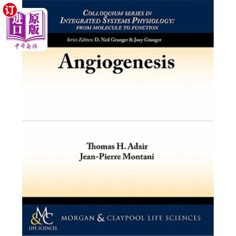 海外直订Angiogenesis 血管生成