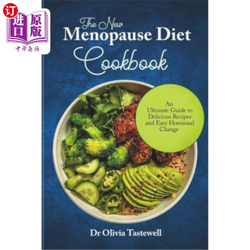 海外直订医药图书The New Menopause Diet Cookbook: An Ultimate Guide to Delicious Recipes and Easy 新的更年期饮食食谱