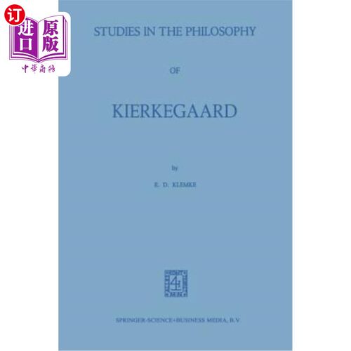 海外直订Studies in the Philosophy of Kierkegaard 克尔凯郭尔哲学研究